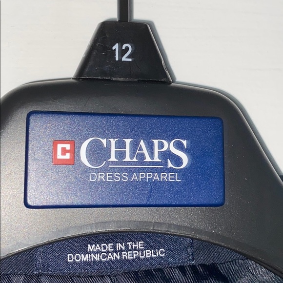 Boys Navy Blue Chaps Sportscoat - Picture 4 of 4